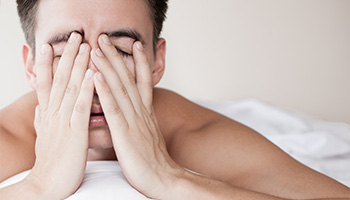Sleepy man in need of Effective Treatment For Sleep Apnea And Snoring In North Royalton, OH​