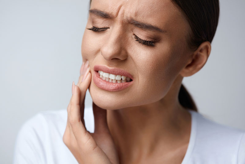 Dental Patient In Pain, Needing Periodontal Treatment